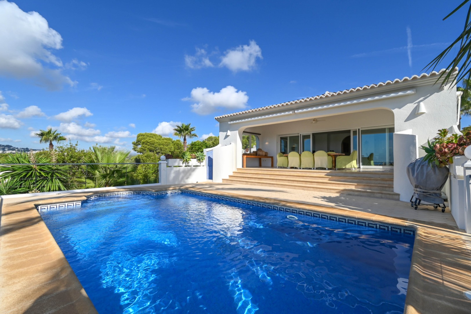 Villa mediterránea con espectaculares vistas al mar cerca de El Portet, Moraira