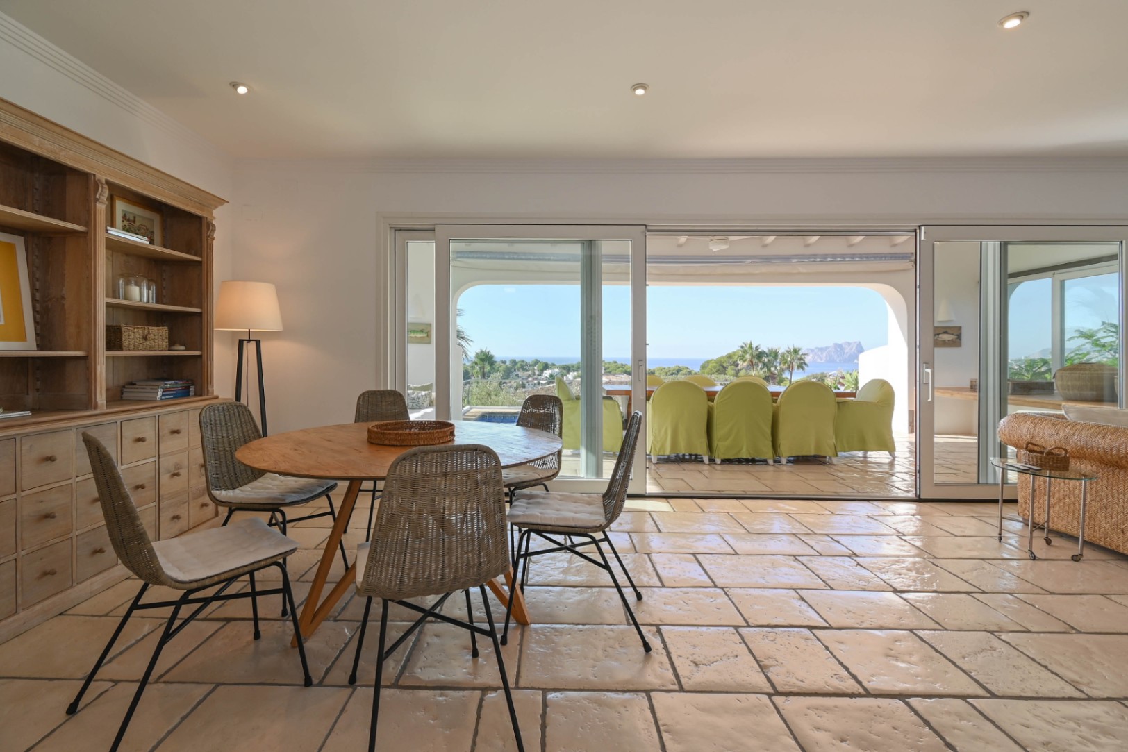 Villa mediterránea con espectaculares vistas al mar cerca de El Portet, Moraira