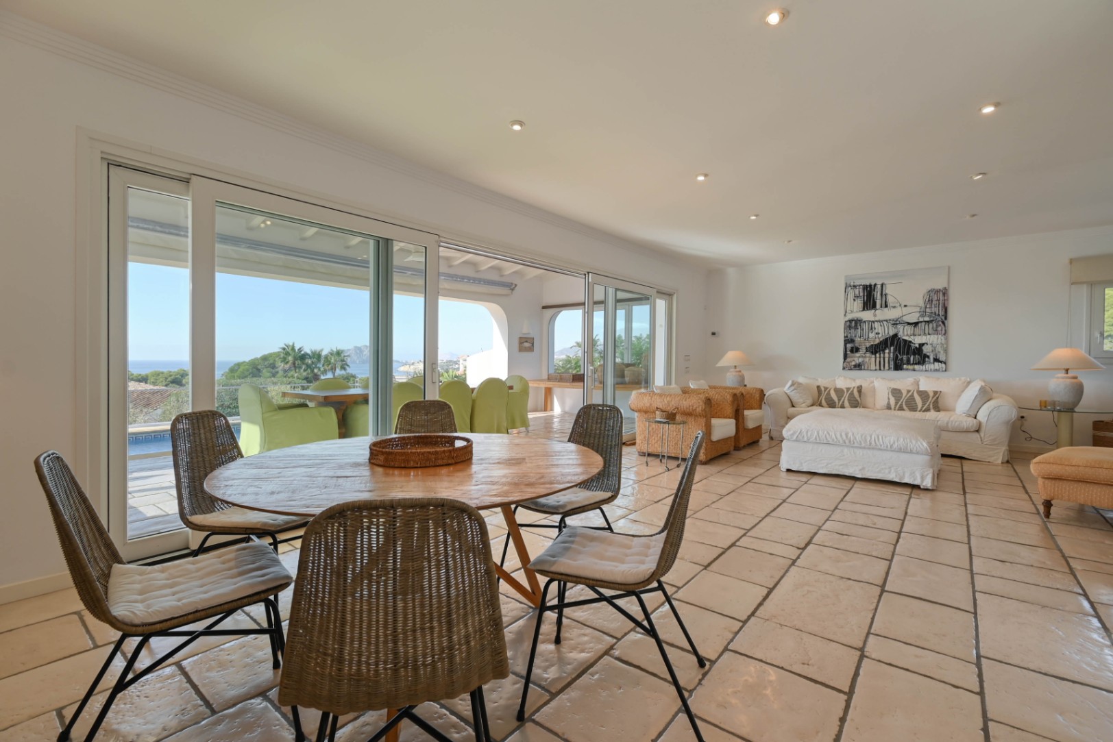 Villa mediterránea con espectaculares vistas al mar cerca de El Portet, Moraira