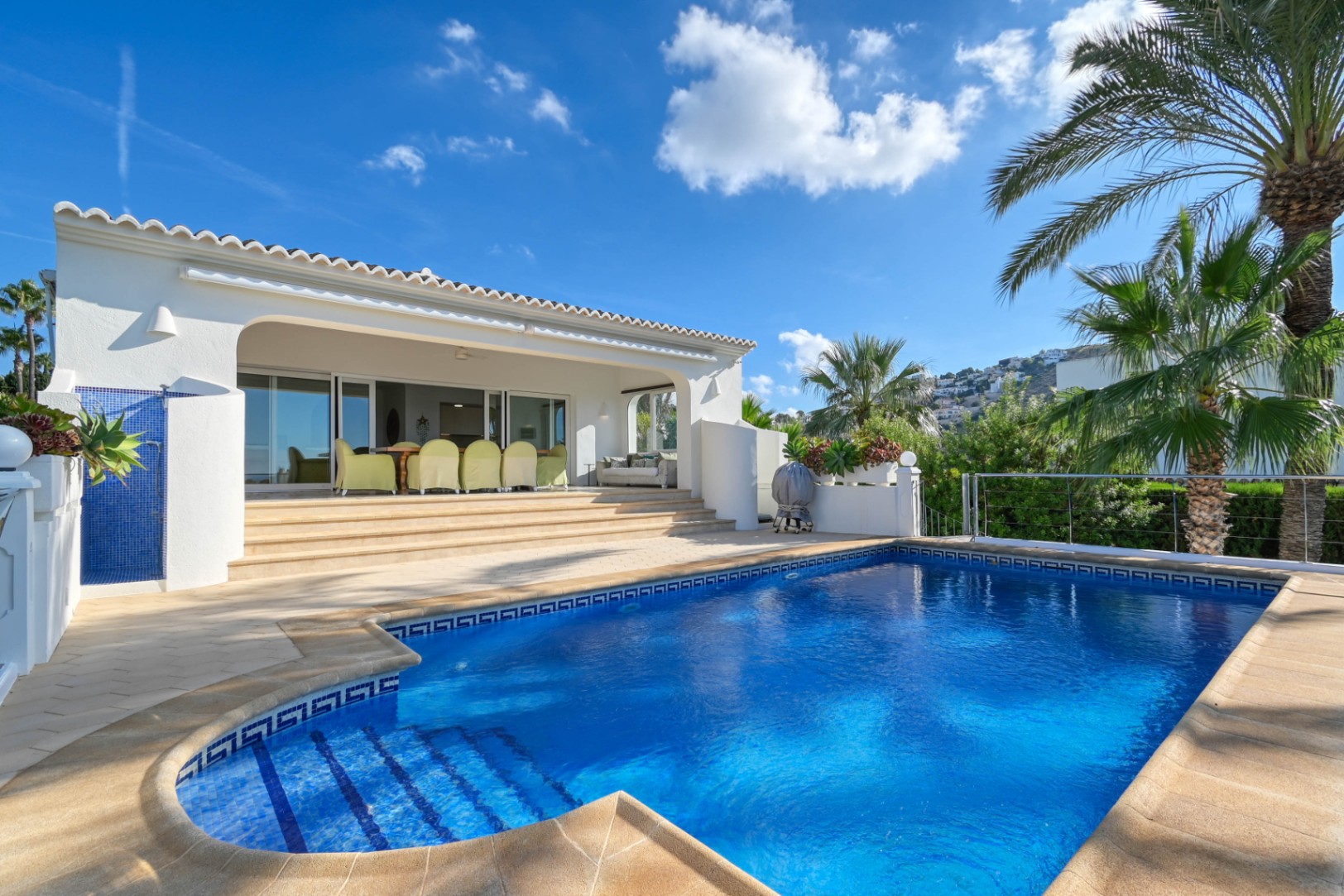 Villa mediterránea con espectaculares vistas al mar cerca de El Portet, Moraira